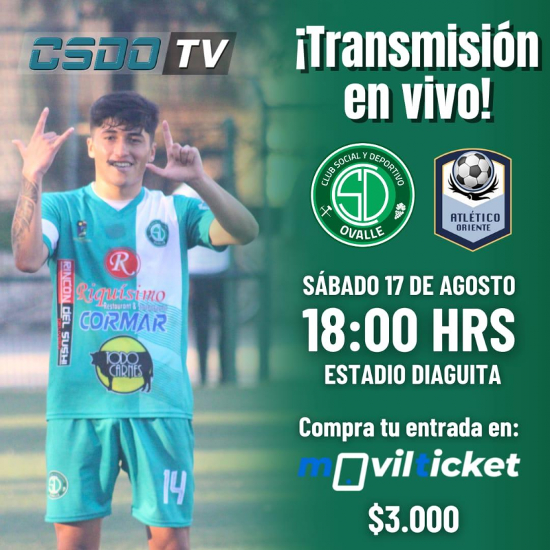 CSD Ovalle V/S Atlético Oriente