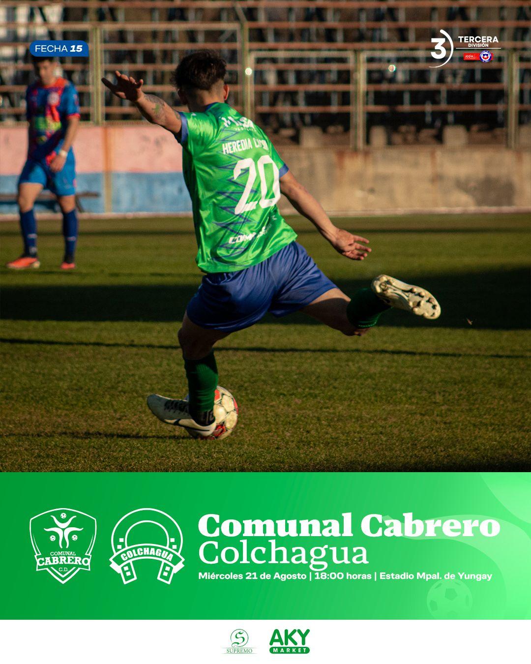 Comunal Cabrero V/S Colchagua CD