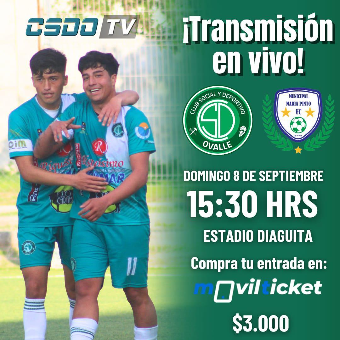 CSD Ovalle V/S María Pinto FC